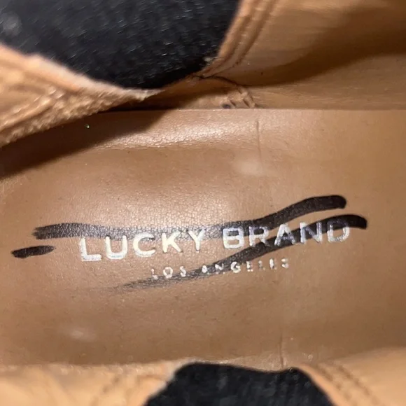 Lucky Brand Snakeskin Ankle Boots - Picture 2 of 6